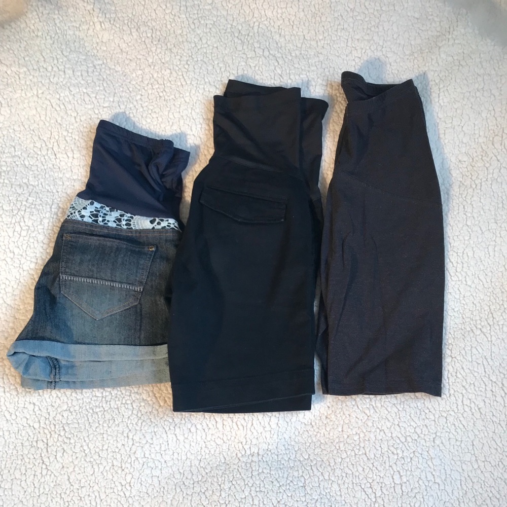 Maternity shorts